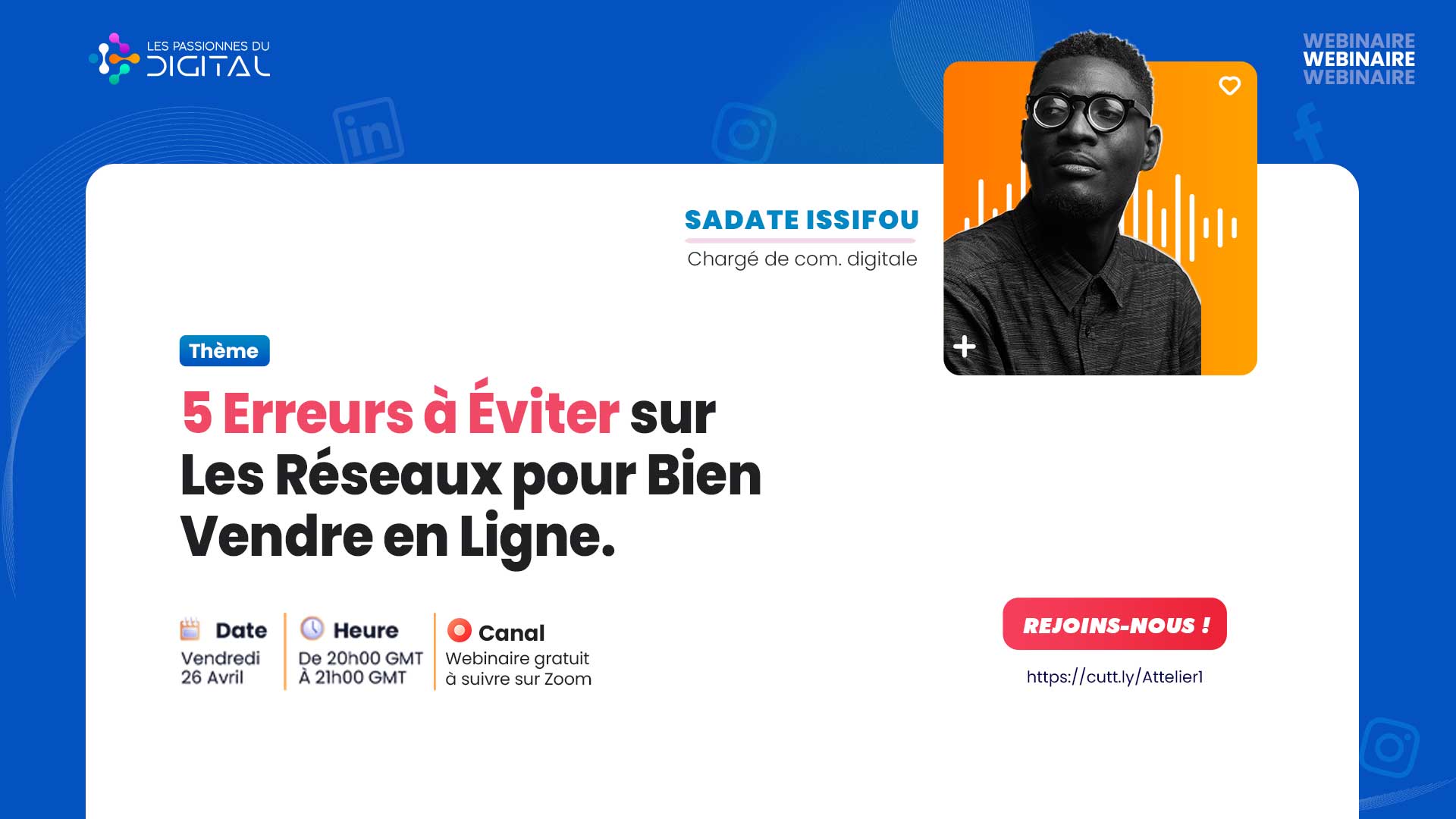 erreurs à éviter sur les réseaux sociaux